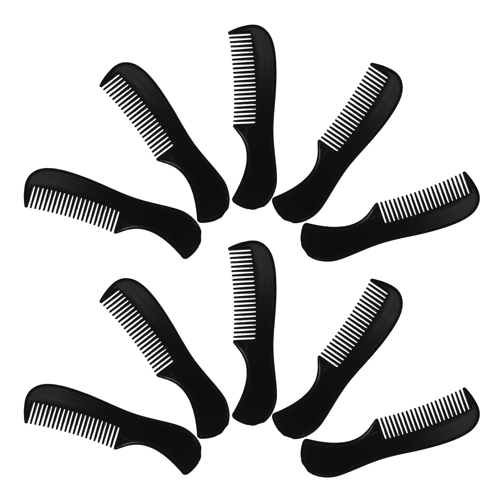 Grooming Men'S Hair - 10Pcs Small Beard Comb for Men