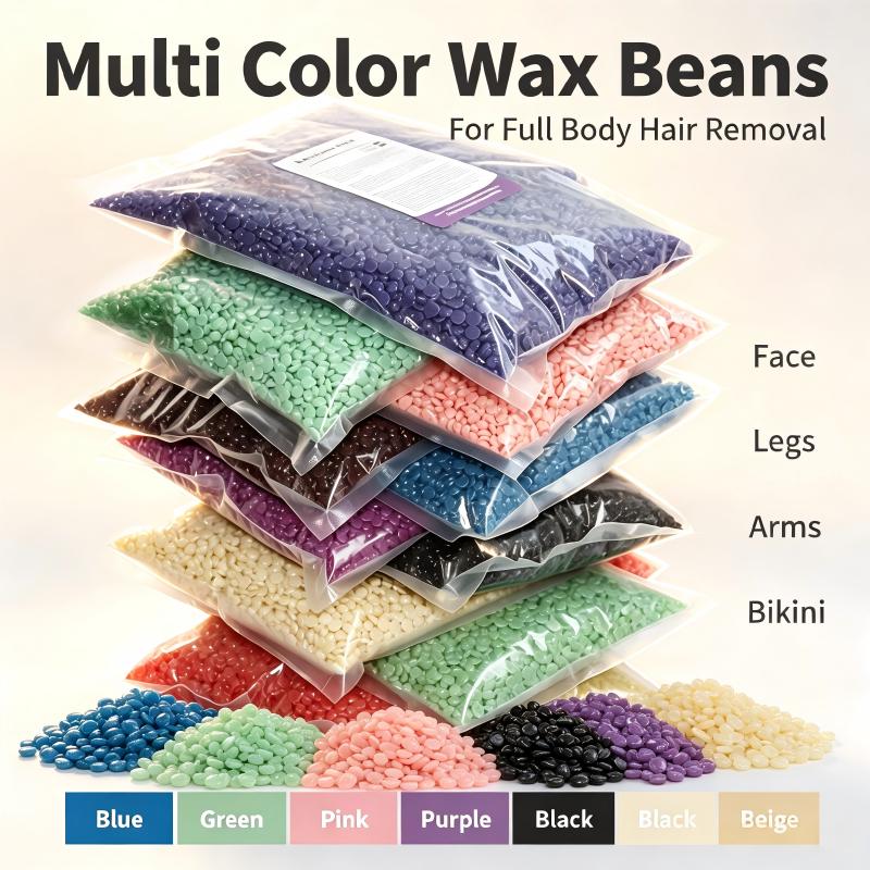 Hair Wax Stick - Multi Color Hard Wax Beans Painless