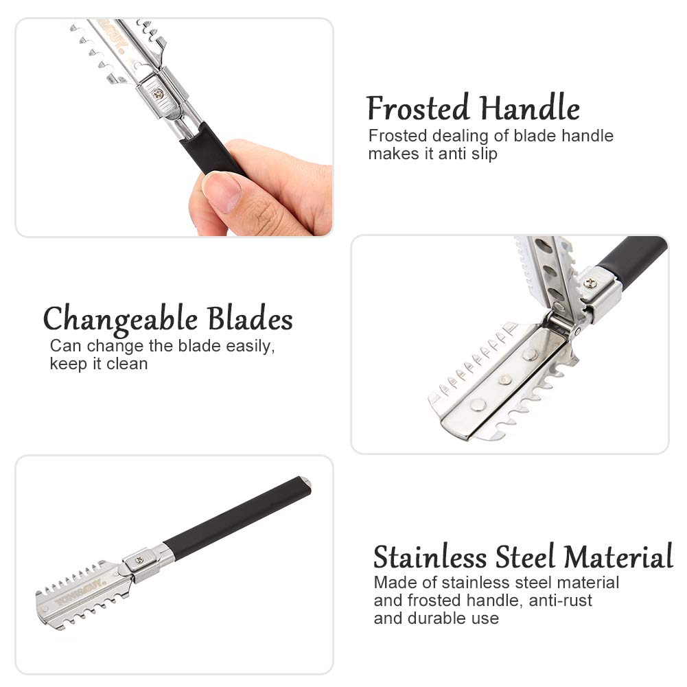Double-Edge Shaving Haircut Ra - Grooming Men'S Hair ulasan dan harga