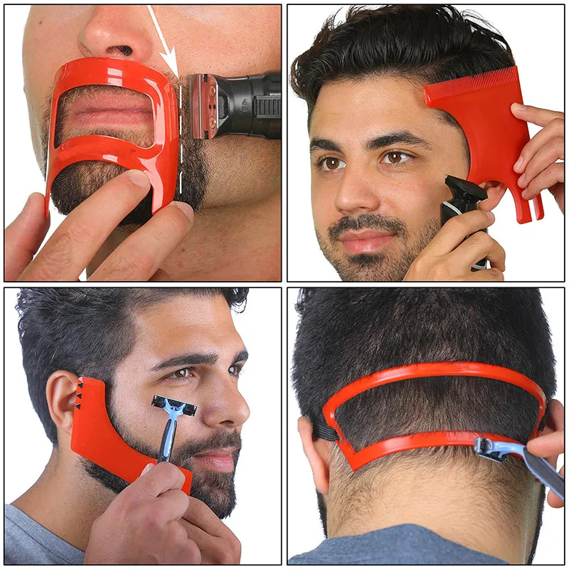 2/4Pcs Men's Beard Combs Hair  - Grooming Men'S Hair ulasan dan harga
