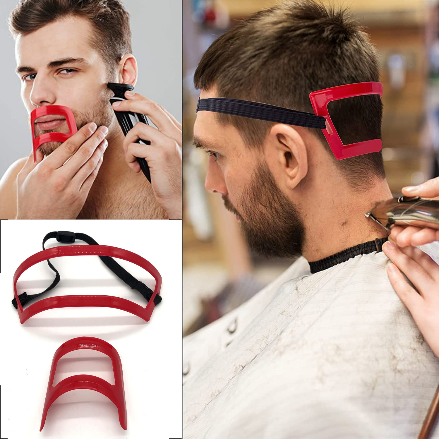 2/4Pcs Men's Beard Combs Hair  - Grooming Men'S Hair ulasan dan harga