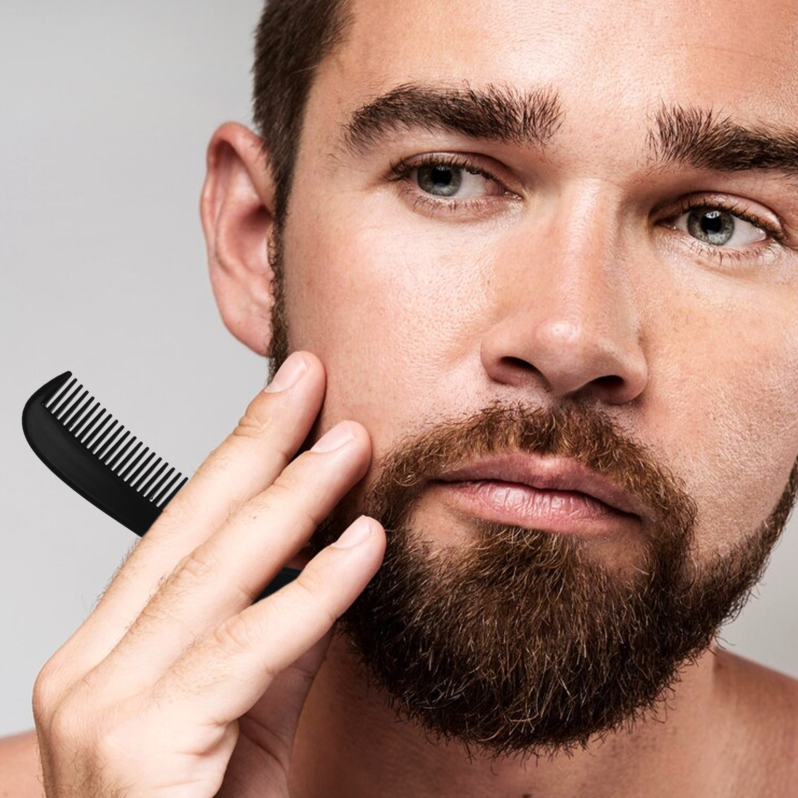 10Pcs Small Beard Comb for Men - Grooming Men'S Hair ulasan dan harga