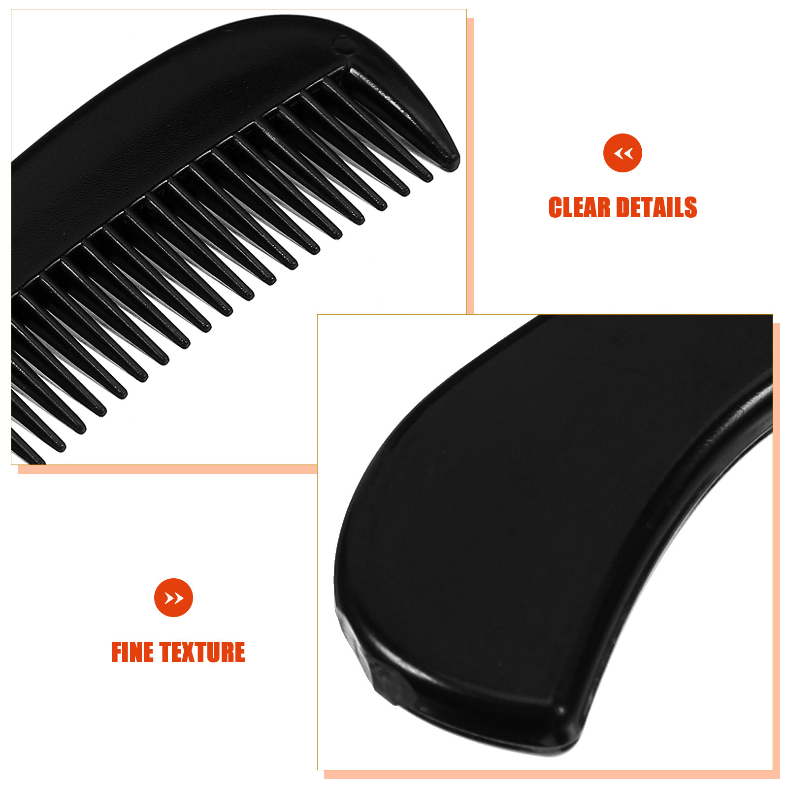 10Pcs Small Beard Comb for Men - Grooming Men'S Hair ulasan dan harga