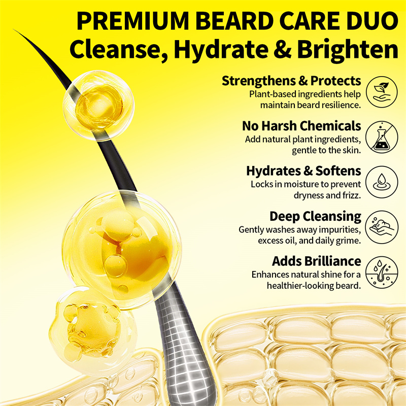 Men Beard Oil Kit Beard Moistu - Men'S Grooming Products ulasan dan harga