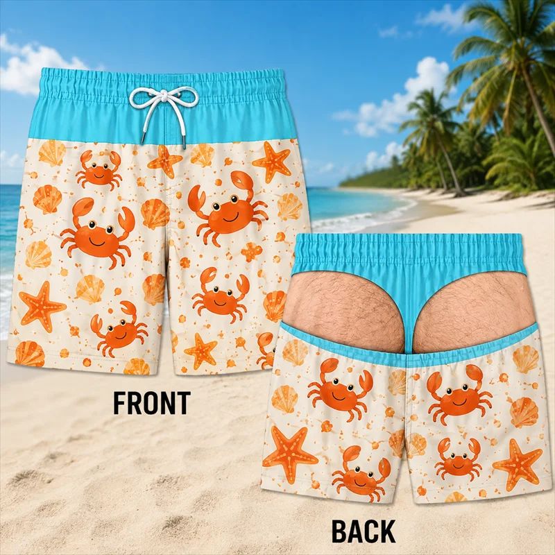 2026 Men Fun Hip Print Swim Tr - Men'S Grooming Products ulasan dan harga