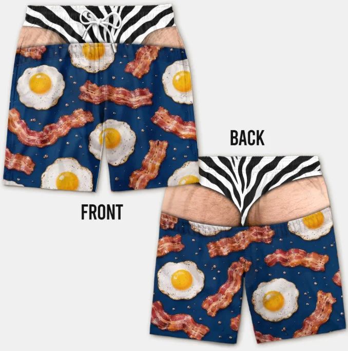 Men Fun Hip Print Swim Trunks, - Men'S Grooming Products ulasan dan harga