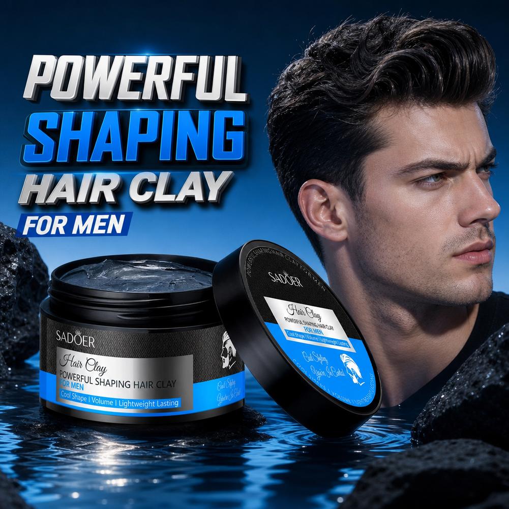 Men's Hair Styling Clay Strong - Men'S Groom ulasan dan harga