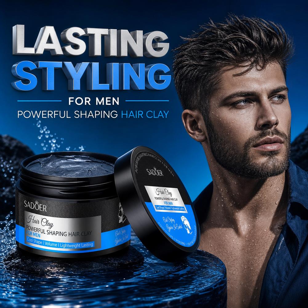 Men's Hair Styling Clay Strong - Men'S Groom ulasan dan harga