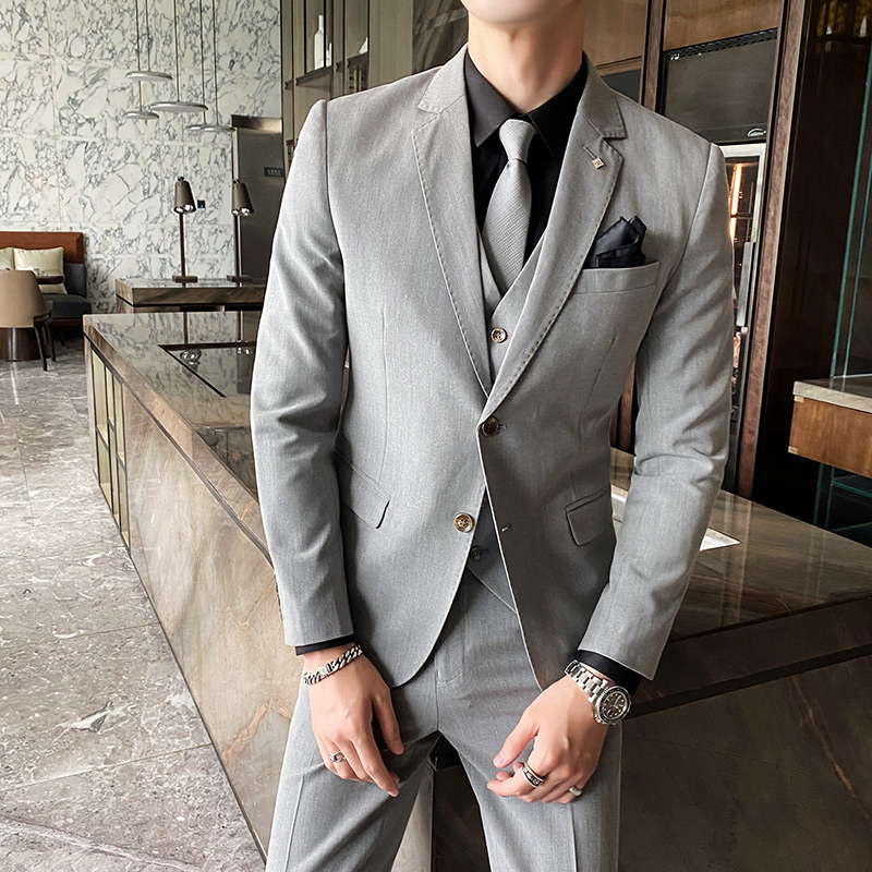 ( Jacket + Vest + Pants ) High - Men'S Grooming Brands ulasan dan harga