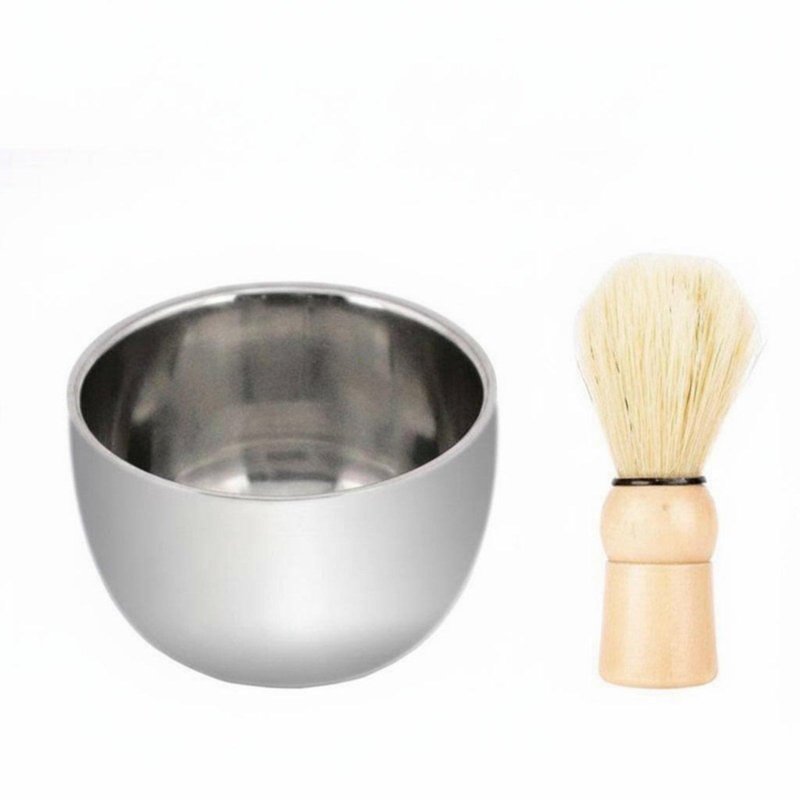Metal Shaving Foam Bowl for Me - Men Grooming Home ulasan dan harga