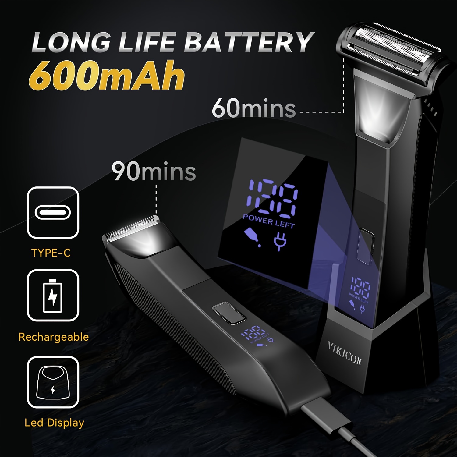 Mijia Youpin 2 in 1 Electric H - Men Grooming Home ulasan dan harga