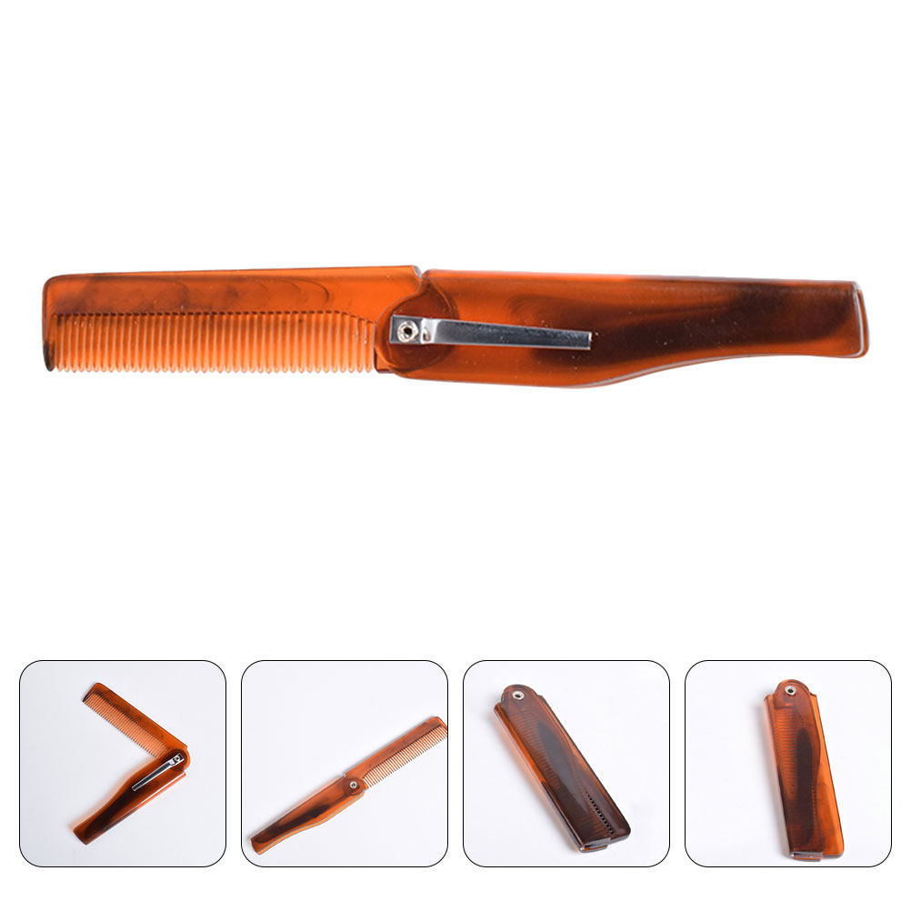 Foldable Hair Comb for Men Por - Grooming Men'S Hair ulasan dan harga