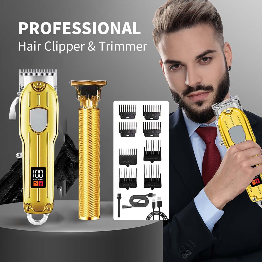 2 in 1 Electric Hair Clipper & - Men'S Grooming Guide ulasan dan harga