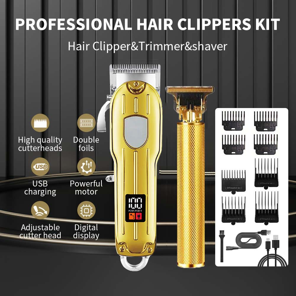 2 in 1 Electric Hair Clipper & - Men'S Grooming Guide ulasan dan harga