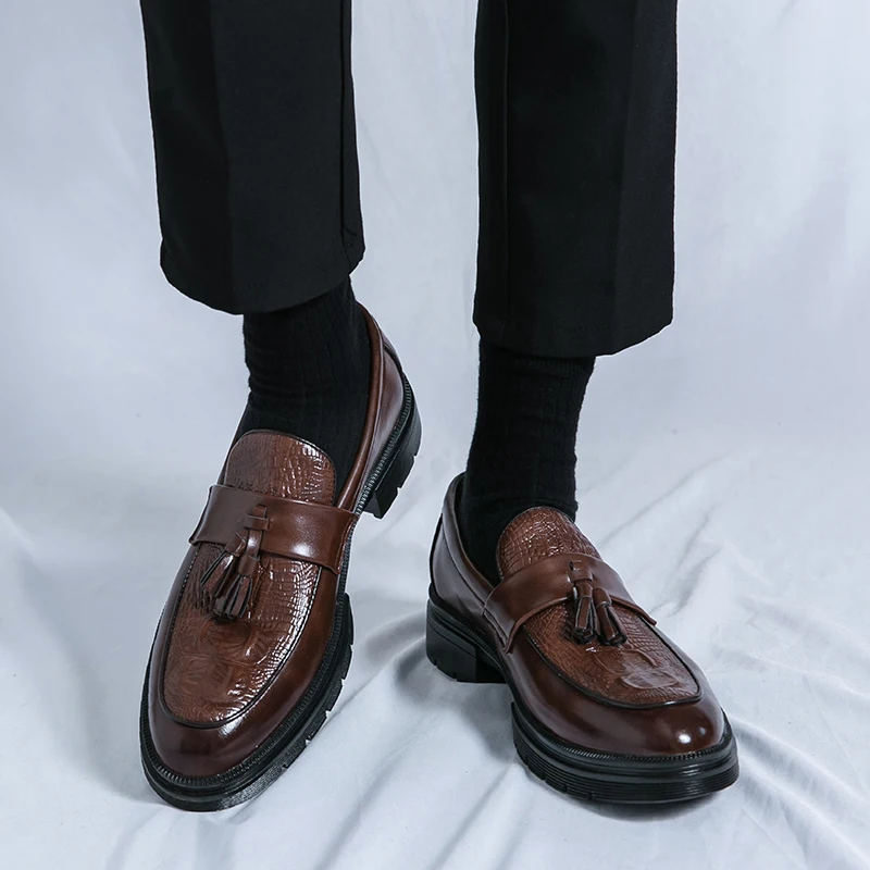 Men's Shoes Leather Men Fashio - Mens Grooming On Sale ulasan dan harga