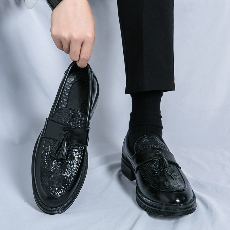 Men's Shoes Leather Men Fashio - Mens Grooming On Sale ulasan dan harga