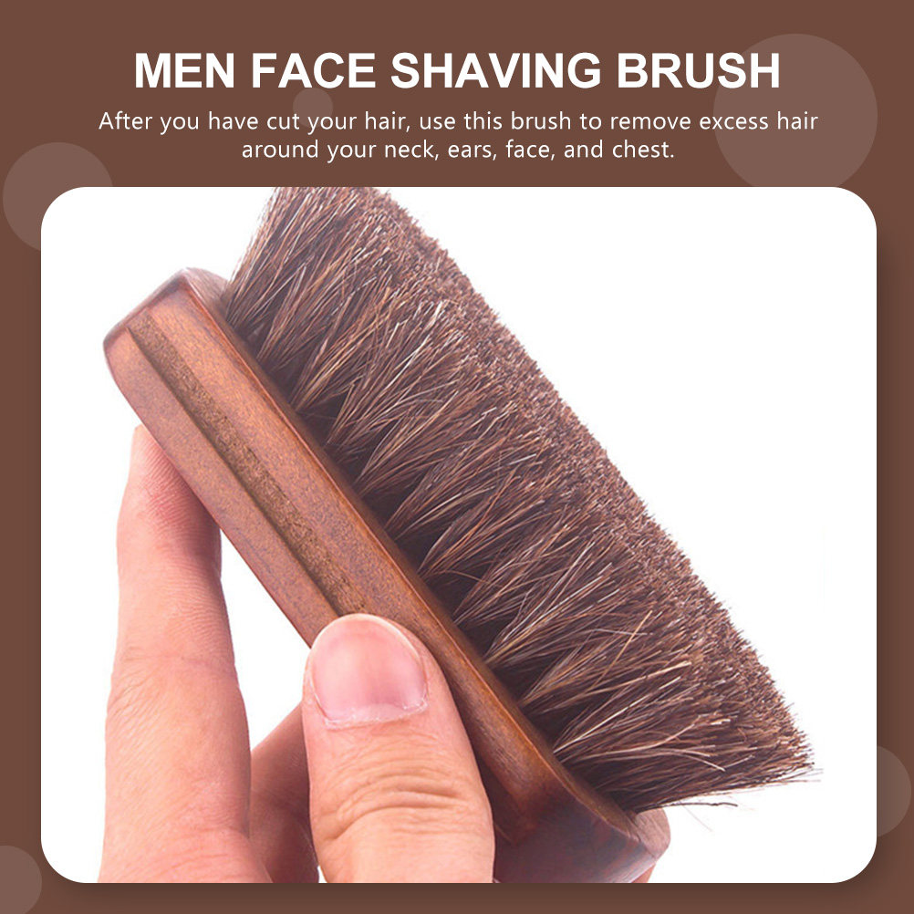 Beard Brush for Men Firm Horse - Grooming Men'S Hair ulasan dan harga