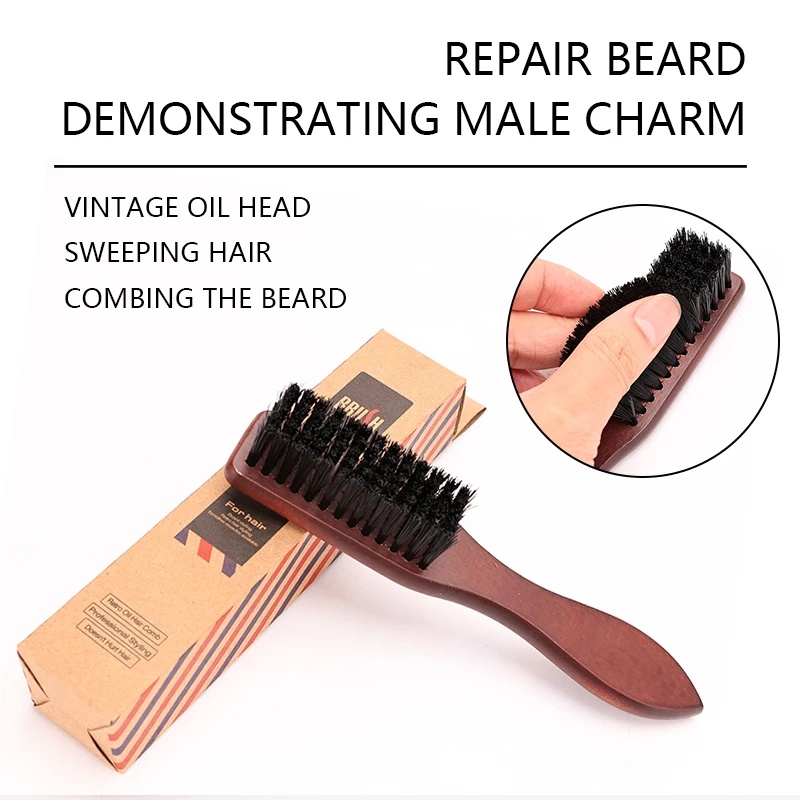 Barber Prefessional  Wooden Ha - Grooming Men'S Hair ulasan dan harga
